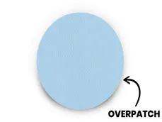 Pastellblå